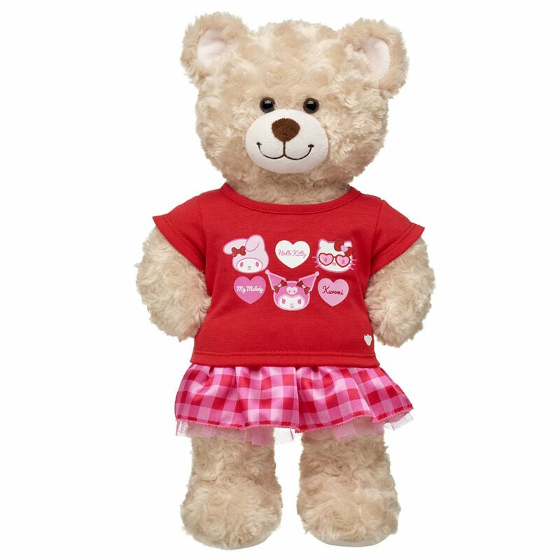 Build-A-Bear Sanrio® Hello Kitty® and Friends Galentine's Day Outfit Valentines Day | USMNA1594