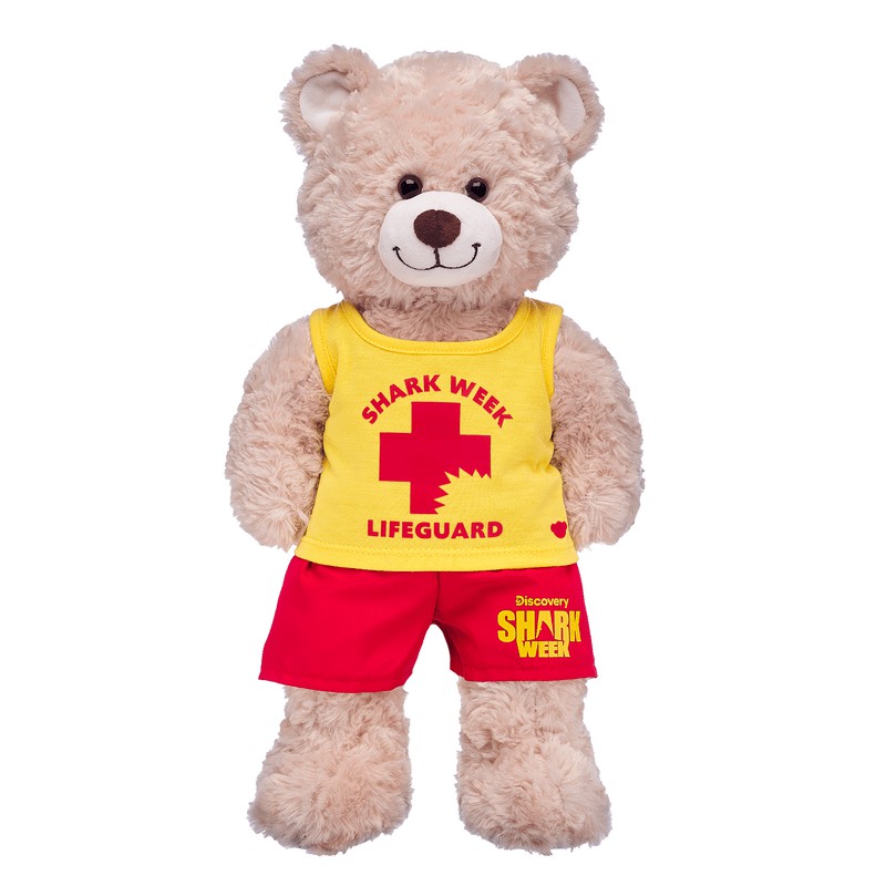 Build-A-Bear Shark Week Lifeguard Set Outfits | GHCTK7189