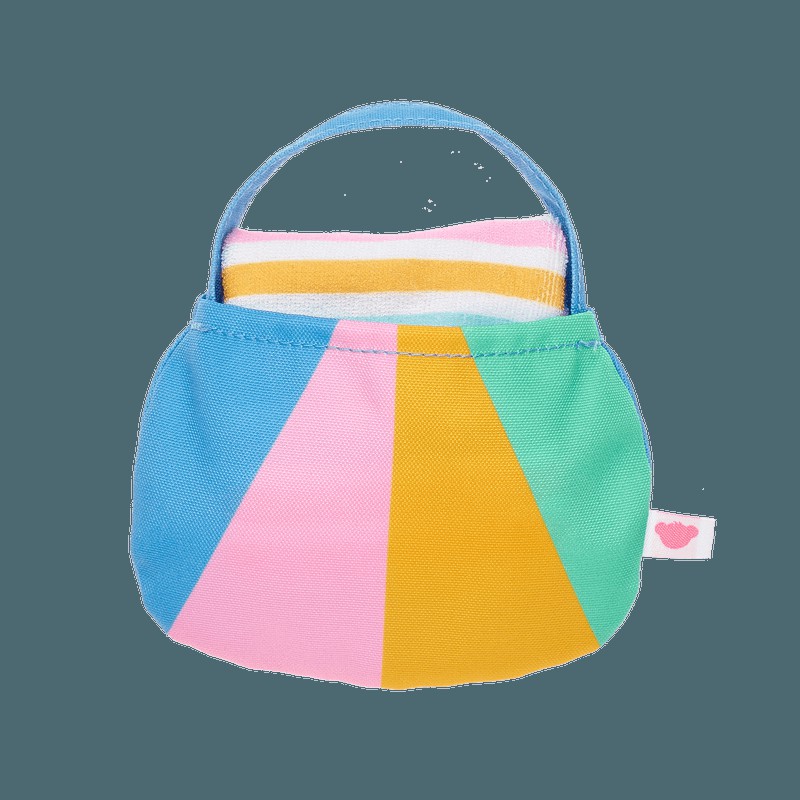 Build-A-Bear Stripe Towel and Tote Set Summer Fun | VKRYT7629