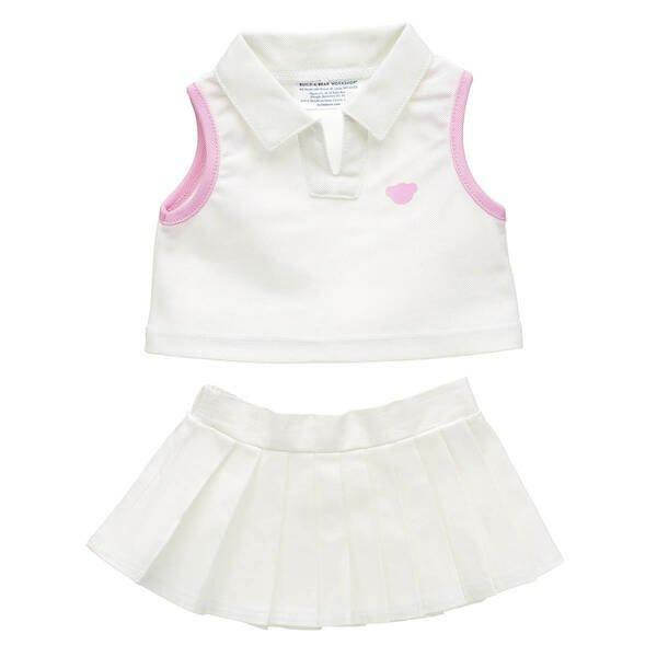 Build-A-Bear Tennis Skirt Set Outfits | CZSDV5906